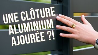 Réaliser une clôture ALUMINIUM AJOURÉE avec nos nouvelles lames [upl. by Lin]