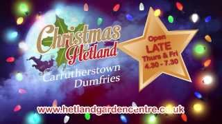 Santas Grotto at Hetland Garden Centre Dumfries TV ad [upl. by Sumerlin]