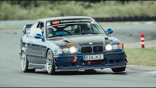 HOT LAP Bilster Berg 1501  fastest BMW E36 M3   S54 MPower  GP Trackday 22082021 [upl. by Ynaffital]