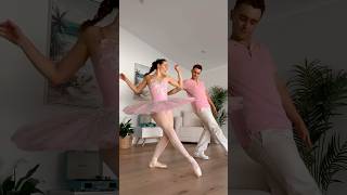 Elphaba or Glinda 💚🩷  dance trend viral couple funny ballet wicked shorts [upl. by Esialb343]