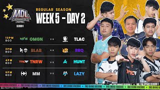 🔴LIVE  MDL PH S4  FILIPINO  Week 5 Day 2 [upl. by Emmit]