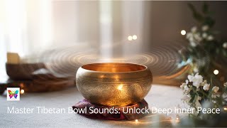 How to Use a Tibetan Bowl Unlock Inner Peace with Healing Frequencies foryou meditation fyp [upl. by Terr18]