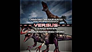 CDH Saurophaganax vs Lizard eater dinosaurhunter carnivoresdinosaurhunter edit debate [upl. by Letti633]