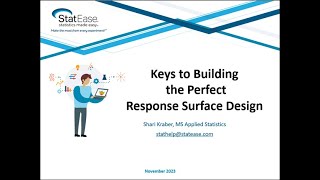 Keys to Building the Perfect Response Surface Design [upl. by Gertrud]