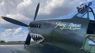 Spitfire Close up action from London Biggin Hill Airport BQH [upl. by Silenay]