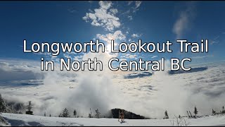 Longworth Lookout  Remote Mountain Cabin and Snowshoe Summit  AerialViews [upl. by Nicholle]