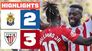 UD LAS PALMAS 2  3 ATHLETIC CLUB  RESUMEN LALIGA EA SPORTS [upl. by Vanhomrigh]