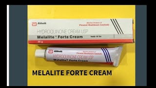 Melalite forte cream usesside effect and how to useWhy not to use Indicationsskin care [upl. by Caplan]