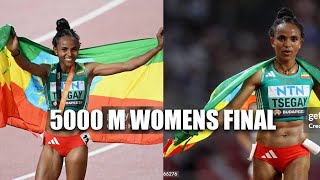 ሴቶች 800 ሜትር ሩጫ ፍፃሜ ውድድር  Paris 2024 Olympics  ፓሪስ ኦሎምፒክ  Womens 800 M Final 5000 ሺ ሜትር ሩጫ [upl. by Gnoix]