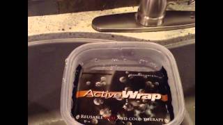 ActiveWrap Microwaveable Gel Heat Ice Pack for Back Knee Hands [upl. by Bates656]