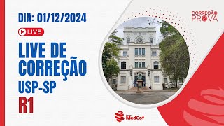 Correção USPSP R1 2025  Gabarito Prova de Residência Médica USPSP 2025 R1 Acesso Direto [upl. by Lanor]