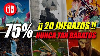 🚨¡NUNCA HAN ESTADO TAN BARATOS REBAJAS Switch 💸 Ofertas Nintendo Switch Eshop Noticias Switch [upl. by Iruj]