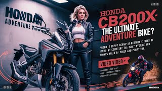 Top 5 Reasons Why the Honda CB200X Is Taking Motorcycle World by Storm  CB200X Ultimate Adventure [upl. by Nirrak]