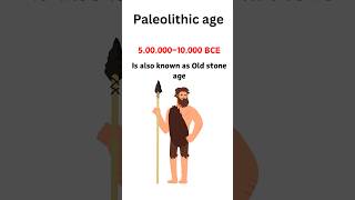 Paleolithic Age History2 facts history youtubeshorts [upl. by Stefanac]