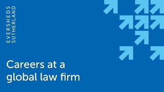 Working For A Global Law Firm  Careers at Eversheds Sutherland [upl. by Mide]