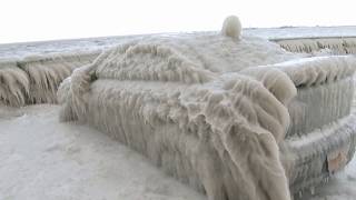 Weather Gone Viral  Ice Encased Car [upl. by Aropizt]