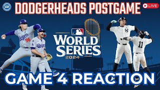 DodgerHeads Postgame Dodgers fail to sweep Yankees but still in control of World Series [upl. by Cara628]