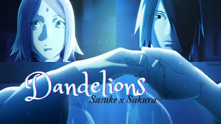 Sasuke and Sakura  SasuSaku AMV  Dandelions [upl. by Elspet]