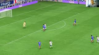 Frankreich  My reactions and comments gameplay EA Sports FC 24 [upl. by Oirom]