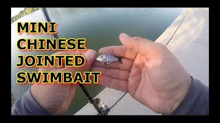 MINI CHINESE JOINTED SWIMBAIT  Do They Work bassfishing productreview [upl. by Ramsay]