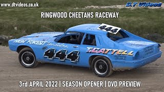 Ringwood Cheetahs Raceway  2022 Season Opener  342022  DVD Preview [upl. by Irena]