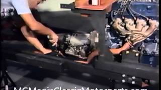 MG TD Ford Chassis Assembly Part 3 [upl. by Hocker967]