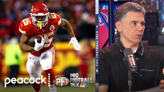 Clyde EdwardsHelaire confident in Chiefs Super Bowl return  Pro Football Talk  NBC Sports [upl. by Adamek944]