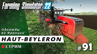 Farming Simulator 22 ● Карта HautBeyleron  стрим 91 [upl. by Nwahsar]