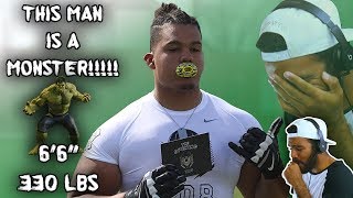 This Kid Is The Real Life Hulk Jackson Carman Highlights Reaction  Sharpe Sports [upl. by Velick]