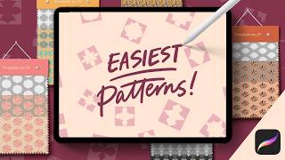 CREATE Stunning iPad Patterns with Template Brushes  free brush [upl. by Genia]