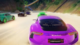 F12TDF OF CLASS C   Asphalt 9 4 Golden Maserati Alfieri Multiplayer [upl. by Nahsin]