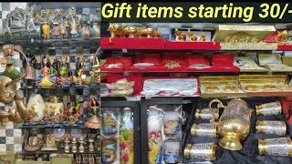 wholesaler of Brass items Gift and Antiques  Cheapest price Shop Wholesale market sadar Bazar [upl. by Isabella]