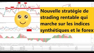 INDICE SYNTHÉTIQUE  comment trader avec cette nouvelle stratégie de trading sniper [upl. by Montano]