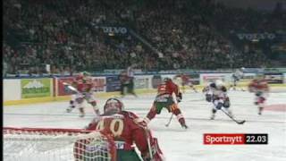 Frölunda  Djurgården  Självmål av Johan Honken Holmqvist [upl. by Ytsim]