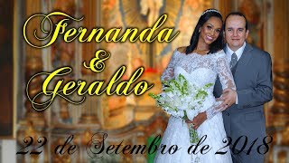 Fernanda e Geraldo  Casamento [upl. by Ambert]