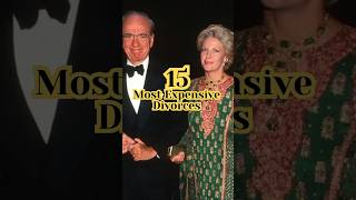 15 Most expensive divorces [upl. by Monk]