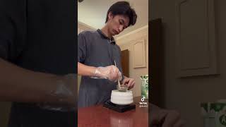 making cold brew latte and matcha latte at home [upl. by Wunder]