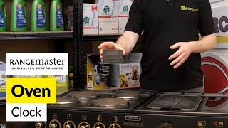 Simple Steps Change the Clock on Your Rangemaster Cooker [upl. by Aivatnwahs]