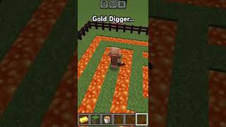 Gold Digger  Minecraft  Labirent youtubeshorts minecraft gaming shorts [upl. by Rehtul]