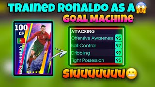 😱HOW TO TRAIN RONALDO TODAY  efootball 2023 mobile [upl. by Helena971]