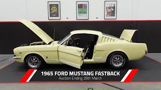 1965 FORD MUSTANG FASTBACK  Springtime Yellow [upl. by Ner47]