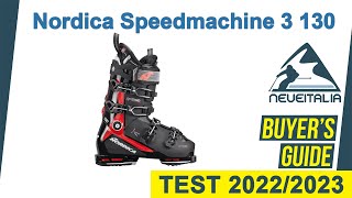 Nordica Speedmachine 3 130  NeveItalia SkiTest 20222023 [upl. by Steinway]