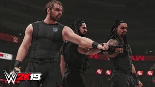 WWE 2K19  The Shield Entrance NEW Triple Powerbomb amp Victory Scene [upl. by Retxed374]