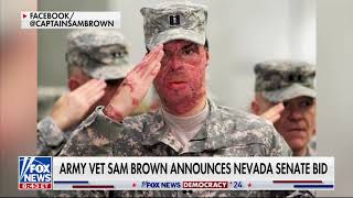 Sam Brown for Nevada  Fox and Friends 61123 [upl. by Darraj]