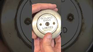 821 How to pick open a Vintage Midland Bank Limited Money Safe Box [upl. by Shamma]