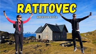 RATITOVEC 1667m ⛰️ Krekova koča [upl. by Irodim]