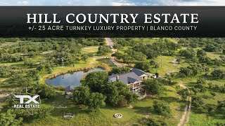 Stunning 25Acre Hill Country Estate in Byrd Ranch  Luxury Ranch for Sale in Texas  TX Real Estate [upl. by Northrup]