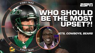 Shannon Sharpe New York Jets fans are THE MOST UPSET 🗣️ EXTREMELY DISAPPOINTING  First Take [upl. by Ellinej580]