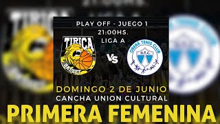 TIRICA VS OTC  PLAYOFFS JUEGO 1  PRIMERA FEMENINA [upl. by Franci]