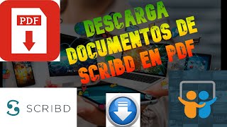 Como descargar documentos de SCRIBD SLIDESHARE ACADEMIA ISSUU 2021 en PDF [upl. by Arbba509]